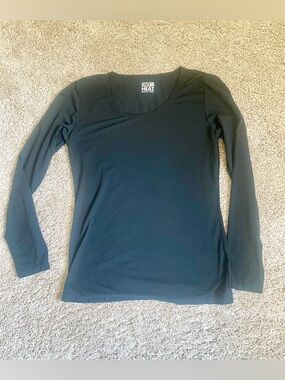 32 Degrees Women’s Black Base Layer Top - Medium